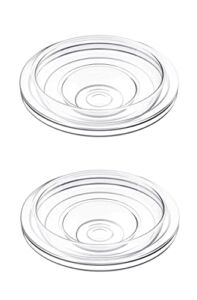 Loveishere Replacement Silicone Membrane 2pcs Silicone Diaphragm, Compatible with MomcozyS9|S10|S12/TSRETE/PADRAM/LoveOfLive/OMFMF Breast Pump. Replace momcozy Pump Parts/Accessories.