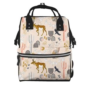 Diaper Changing Backpacks For Mom Sonoran-Sunrise-Arizona Travel Bookbag Diaper Bags Back Pack