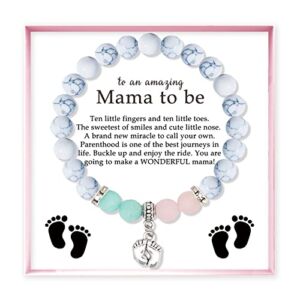 Mom to Be Gift, New Mom Gifts – Pregnant Mom Gifts, Bracelet for Pregnant Women, Pregnant Wife, Expecting Mom, Mommy to Be, First Time Mom, New Mother