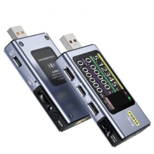 FNB58 Digital Voltmeter Current Tester USB Type C Fast Charge Current Meter Voltage Current Testers Tool