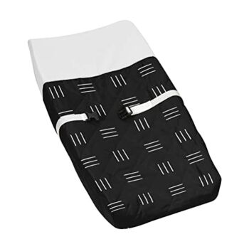Sweet Jojo Designs Black Boho Mudcloth Boy or Girl Baby Nursery Changing Pad Cover – White Bohemian Woodland Tribal Southwest Geometric Mud Cloth Hatch Gender Neutral Triple Line | The Storepaperoomates Retail Market - Fast Affordable Shopping