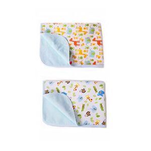 Baby Portable Changing Pad – Diaper Change Pad Large Size Waterproof Diaper Changing Mat for Girls Boys Newborn (19.69 x 27.56 Inch, 2 Pieces)