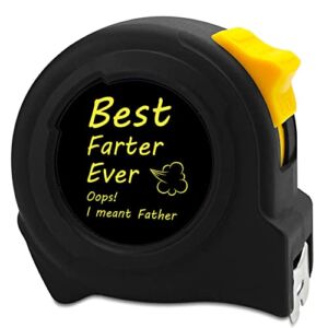 Tape Measure 25 FT – Funny Gifts for Dad from Daughter Son, Birthday Gifts for Dad, Dad Christmas Gifts, Fathers Day, Best Dad Ever Gifts, Practical Tool Gifts for Dad