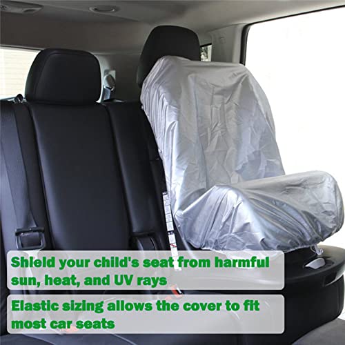 Car Seat Sun Shade Cover, Reflective Baby Seat Covers to Keep The Car Seat Cool, Auto Window Sun Protection with Carseat Shade Reflector UV Ray Helpers | The Storepaperoomates Retail Market - Fast Affordable Shopping