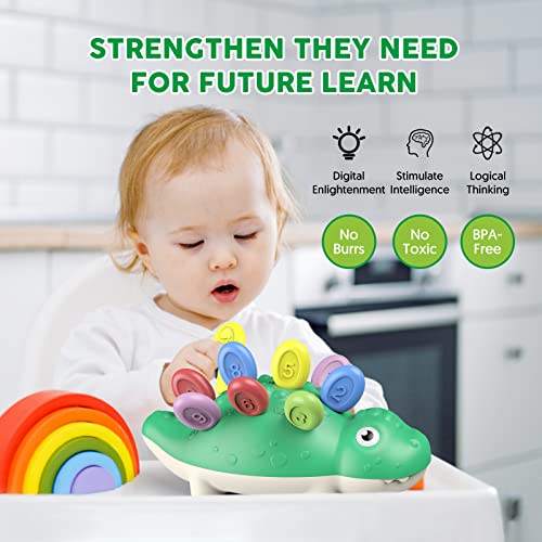 Baby Montessori Toys for 1 2 3 4 Year Old Boy, Sensory Learning Educational Toddler Fine Motor Skills Toys, Developmental Toy Birthday Gifts Games for 12 18 Months Age One Two Year Old Boys Girls Kids | The Storepaperoomates Retail Market - Fast Affordable Shopping