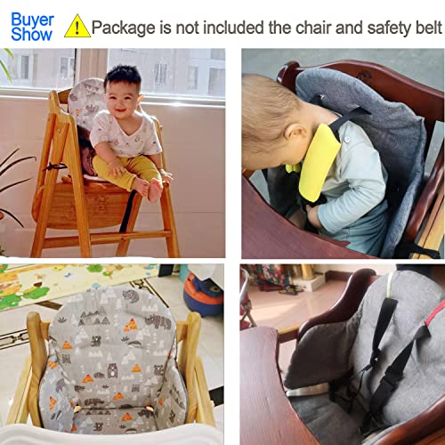 ZARPMA Highchair Cushion Insert Baby High Chair Cover Pad Chair Seat Cushion Liner Mat Padding Wooden Highchair Protection Pad | The Storepaperoomates Retail Market - Fast Affordable Shopping