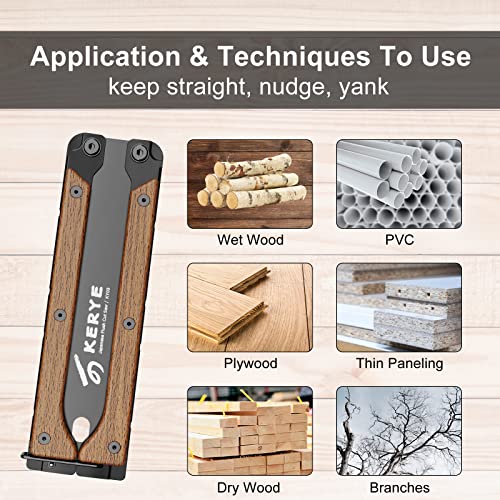 Hand Saw, KERYE Hand Tools, 5.5 Inch Mini Pocket Folding Saw, SK5 Blade Wood Saw, Woodworking Tools, 13/14 TPI Double Edges Pull Saw, Flush Cut Saw for Wet/Dry Wood, Christmas Gifts for Men- KY03 | The Storepaperoomates Retail Market - Fast Affordable Shopping
