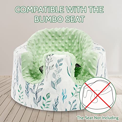 DILIMI Minky Seat Cover, Removable Ultra Soft Comfortable Warm Seat Slipcover for Baby Girl and Boy, Green Leaf | The Storepaperoomates Retail Market - Fast Affordable Shopping
