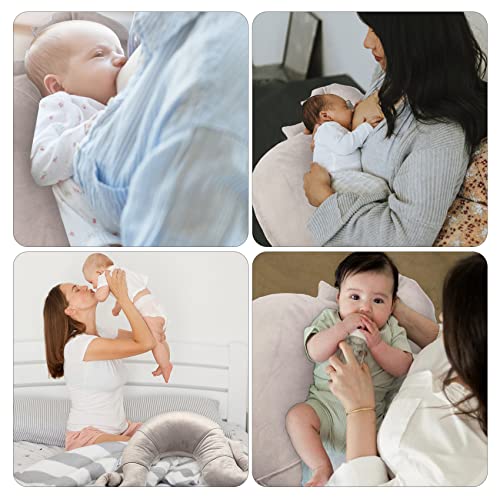 ChildLike Nursing Pillow,Seahorse Breastfeeding Pillows and Positioner,Breastfeeding and Bottle Feeding,Propping Baby,Tummy Time,Infant Support Pillow(Grey) | The Storepaperoomates Retail Market - Fast Affordable Shopping