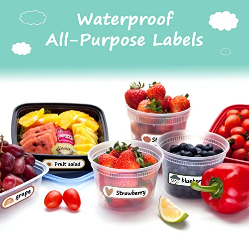 160 PCS Daycare Labels for Baby Bottles, All-Purpose Waterproof Kids Name Lables, Adhesive Labels Sticker for Schools, Self-Laminating Write-on Name Labels,Boho Rainbow Labels Assorted Sizes & Colors | The Storepaperoomates Retail Market - Fast Affordable Shopping