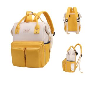 breast pump backpack (yellow)