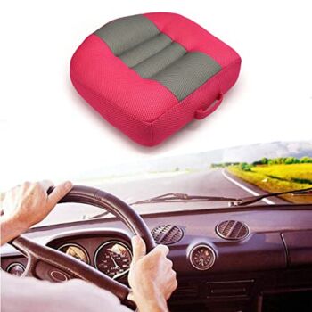Car Booster Seat Cushion Breathable Mesh Heightened Car Booster Cushion Thicken Car Cushion for Short Truck Driver 38 * 38 * 10cm | The Storepaperoomates Retail Market - Fast Affordable Shopping