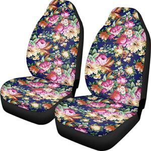 JoyLamoria Flowers Clusters Auto Seat Cover Nursing Cover Casual Car Seat Cushion Protector