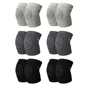 Baby Keepsake Gifts Knee Sport Crawling Baby Kids Gear 6Pairs Protective Pads Cushion Elbow Things (NEW2-E, One Size)