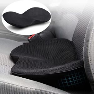 Car Seat Cushion Booster Seat Cushion, Memory Foam Car Seat Pad, Sciatica Lower Back Pain Relief, Car Seat Cushions for Driving, Car Seat Pad Lift Seat for Car, Office, Home