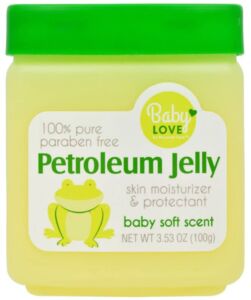 Pack of 3, Baby Love 100% Pure Baby Soft Scent Petroleum Jelly, 3.53 Ounces (100 g) Yellow