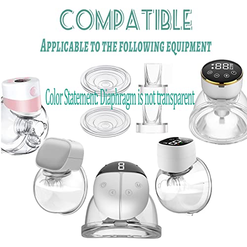 bliblo Duckbill Valve and Silicone Diaphragm, Suitable S9/S10/S12, Wearable Breast Pump General Duckbill Valve and Silicone Diaphragm Accessories (4 Piece Set) | The Storepaperoomates Retail Market - Fast Affordable Shopping
