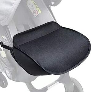 iNszkoos Baby Stroller Foot Muff Compatible with Doona, Buggy Pram Foot Cover, Windproof Waterproof Warm Footmuff for Stroller Pushchair Pram and Buggy, Baby Stroller Foot Support Accessory (Black)