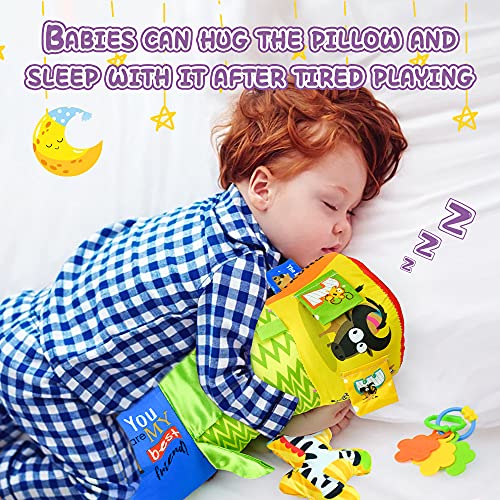 Baby Tummy Time Pillow Toys for 3-6 Months, Newborn 2 3 Month Old Baby Toys Development Pillow Prop, Infant Toys for 2 3 4 5 6 Months+, Ergonomic Design Perfect Toys for Infant 0-3 & 3-6 Months | The Storepaperoomates Retail Market - Fast Affordable Shopping