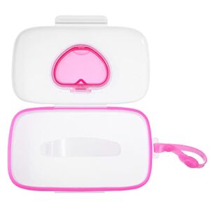 Healifty Baby Wipes Paper Tissue Box: Newborn Travel Wipe Pack Face Holder Dispenser Wipe Facial Napkins Case Tissues Container