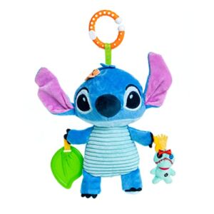 KIDS PREFERRED Disney Baby Lilo & Stitch – Stitch On The Go Activity Toy 12 Inches, Blue (KP79988)