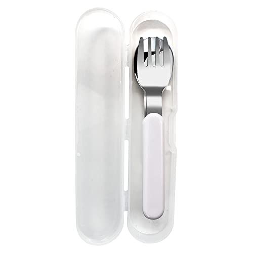 VANRA 2-Piece Children Fork And Spoon Set 18/10 Stainless Steel Child Flatware Set Kids Utensils Set with Case for Lunch Box | The Storepaperoomates Retail Market - Fast Affordable Shopping