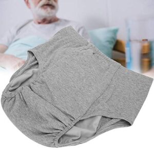Adult Cloth Diaper, Soft Cloth Diapers for Adults Elderly Cloth Diaper Nappy Care Incontinence Care Panties Reusable Cloth Diaper Cover Washable Underwear for Elderly Patients Pregnant Women Pants (L)