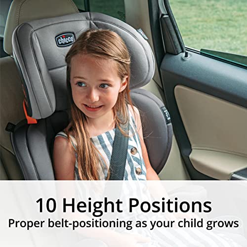 Chicco KidFit ClearTex Plus 2-in-1 Belt-Positioning Booster Car Seat, Backless and High Back Booster Seat, for Children Aged 4 Years and up and 40-100 lbs. | Obsidian/Black | The Storepaperoomates Retail Market - Fast Affordable Shopping