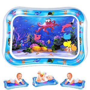 Inflatable Tummy time Mat Premium Water Play mat Baby & Toddlers is The Perfect Fun time Play Inflatable Water mat Toys, Activity Center Your Baby’s Growth Stimulation