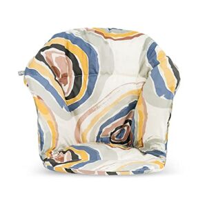 Stokke Clikk Cushion, Multi Circles – Compatible with Stokke Clikk High Chair – Provides Support for Babies – Made with Organic Cotton – Reversible & Machine Washable – Best for Ages 6-36 Months