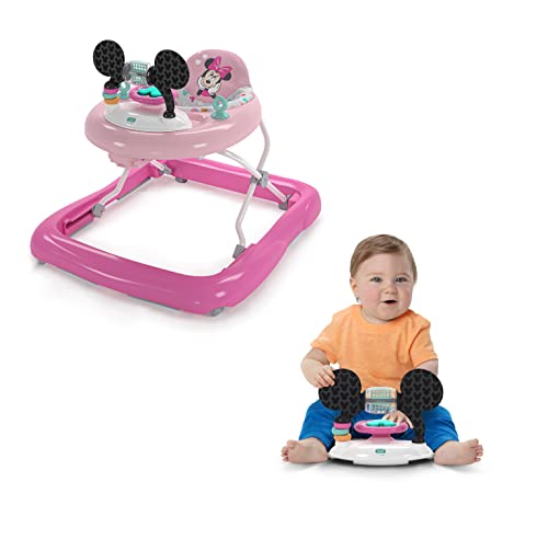 Bright Starts Minnie Mouse Tiny Trek Walker, Forever Besties, 2-in-1 Walker Ages 6 Months+ | The Storepaperoomates Retail Market - Fast Affordable Shopping