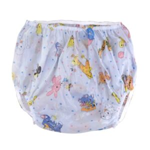 Rearz Blue Nursery Print Plastic Pants (Small 30″ to 34″)