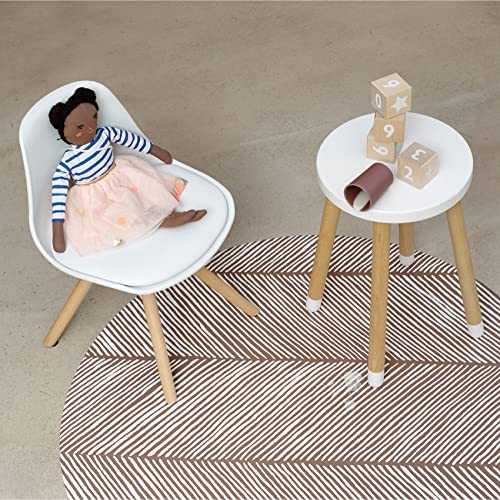 Toddlekind Splat Mat, Premium Quality 41-inch Multifunctional Waterproof Mat for Babies/Toddlers, Non-Toxic, Sandy Lines-Tan (Taupe) | The Storepaperoomates Retail Market - Fast Affordable Shopping