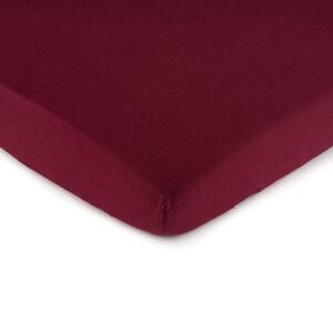 SheetWorld Baby Fitted Changing Pad Cover Sheet 16 x 33 inches, 100% Cotton Jersey Hypoallergenic Sheet, Unisex Boy Girl, Burgundy, Made in USA