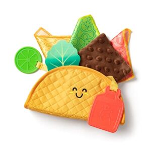Melissa & Doug Multi-Sensory Soft Taco Fill & Spill Infant Toy – Sensory Toys for Babies, Baby Taco Toy, Baby Toys for Ages 6 Months and Older