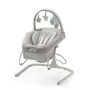 Graco Soothe ‘n Sway LX Swing with Portable Bouncer, Modern Cottage Collection
