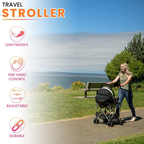 Strolyy – Universal Car Seat Carrier | Lightweight Travel Stroller | The Storepaperoomates Retail Market - Fast Affordable Shopping