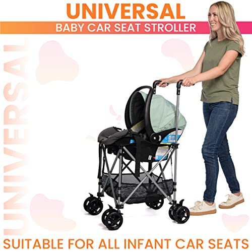 Strolyy – Universal Car Seat Carrier | Lightweight Travel Stroller | The Storepaperoomates Retail Market - Fast Affordable Shopping