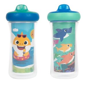 Pinkfong Baby Shark Insulated Sippy Cup 9 Oz – 2 Pack