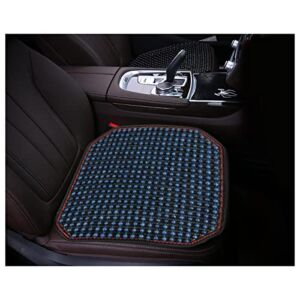 JDbezuge Wood Beaded Car Seat Cover for Cars Trucks, Summer Cooling Seat Cushion, Airflow Car Seat Beads Cover Pad(Blue)