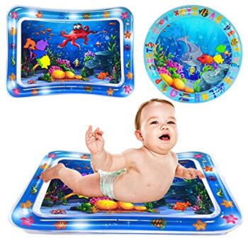 Baby Tummy-Time Water Mat – Activity Play Mat Inflatable Sensory Playmat Pad for Toddlers Baby Toys for 3 to 36 Months Fun Play Activity Center Gifts-for 3 6 9 Month Newborn Boy Girl Toddler Fun Game | The Storepaperoomates Retail Market - Fast Affordable Shopping