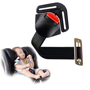 Universal Baby Car Seat Stroller Pushchair 5PT 5 Point Adjustable Strap Safety Harness Locking Buckle Clip Car Seat Toddler Harness Clip for Pram Buggy Electric Cars Kid Pushchair