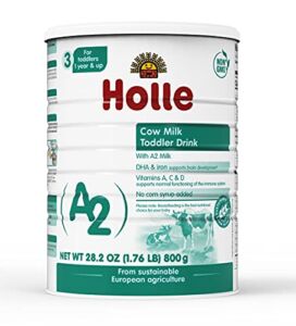 Holle A2 Cow Milk Toddler Drink, 28.2 OZ