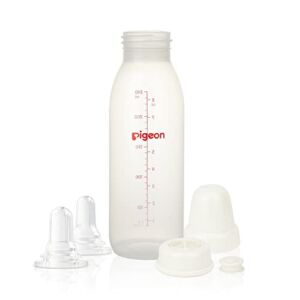 Pigeon Baby Cleft Palate Bottle with 2 Nipples, 8.11 Oz, Please Use It Under The Guidance of a Pediatrician