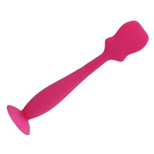Generic Spatula Soft Comfortable Applicator for Kids Girls, Rose Red