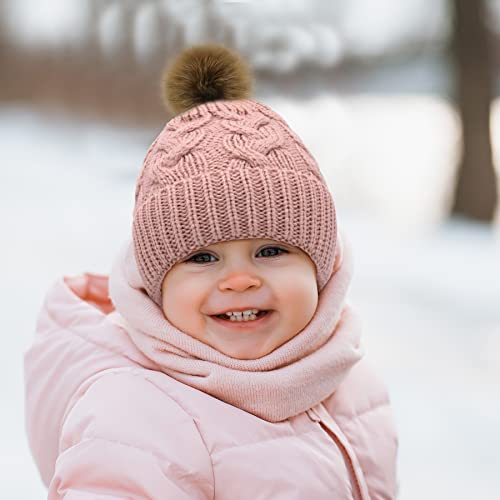 Olreco Baby Winter Hat Baby Beanie Baby Hats 6-12 Months Toddler Winter Hat Infant Winter Hat Baby Girl Hats Infant Hat Pom Pom | The Storepaperoomates Retail Market - Fast Affordable Shopping