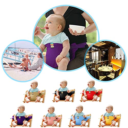 Lychee Harness Seat for High Chair Baby Feeding Safety Seat with Strap, Toddler Booster Harness Belt Portable Dining Seat Strap for Travel Home Restaurant Shopping (Black) | The Storepaperoomates Retail Market - Fast Affordable Shopping