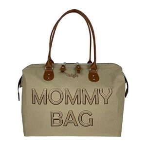 Large Baby Diaper Bag, Mommy Bag, Maternity Travel Hospital Tote for Baby Care
