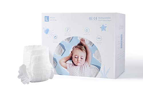 ECO BOOM Eco Baby Diapers 1 Month Supply Size 4 Diapers (20-31lbs) Disposable Diapers 90Count Infant Eco Friendly Nappies Natural Soft Diapers for Baby | The Storepaperoomates Retail Market - Fast Affordable Shopping