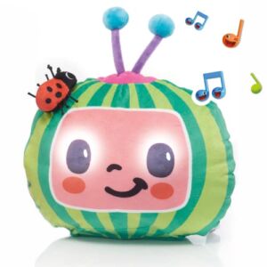 Wow! PODS Stuff CoComelon Toys Musical Sleep Soother | Pre-School Learning Plush Toy That Plays 6 Bedtime Songs Plus Night Light | for Toddlers, Girls and Boys | Ages 2+
